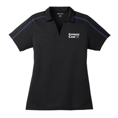 Ladies Piped Express Care Polo